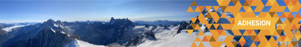 bandeau din adhesion
